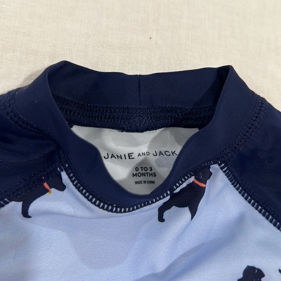 Janie and Jack 0 to 3 bathing suit - Picture 4 of 4